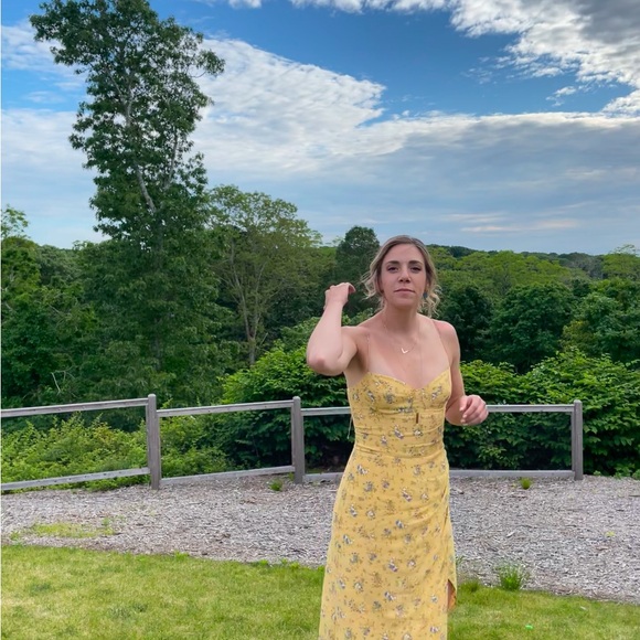 Reformation Kourtney Floral Dress - Picture 6 of 8